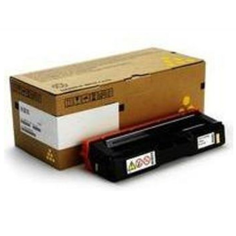 RICOH compatible Toner pour RICOH compatible Aficio SPC-252DN/E/SF, jaune