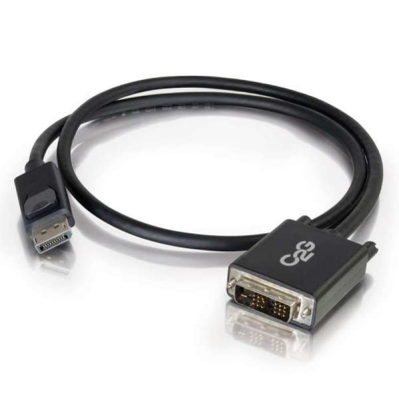 Cbl/2m DisplayPort M to DVI M BLK