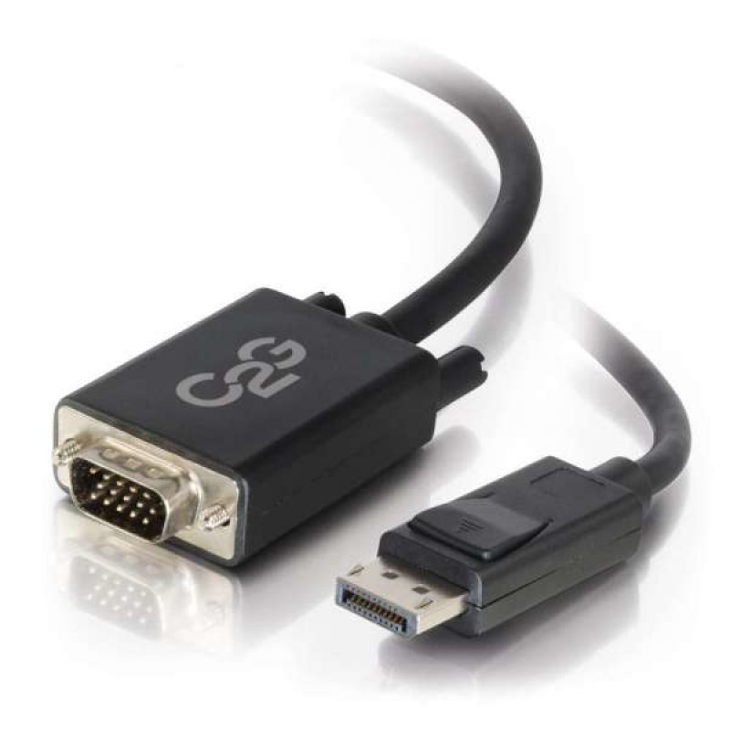 2m DisplayPort M to VGA M BLK