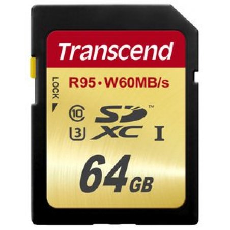 TRANSCEND Ultimate Carte mem.flash 64Go