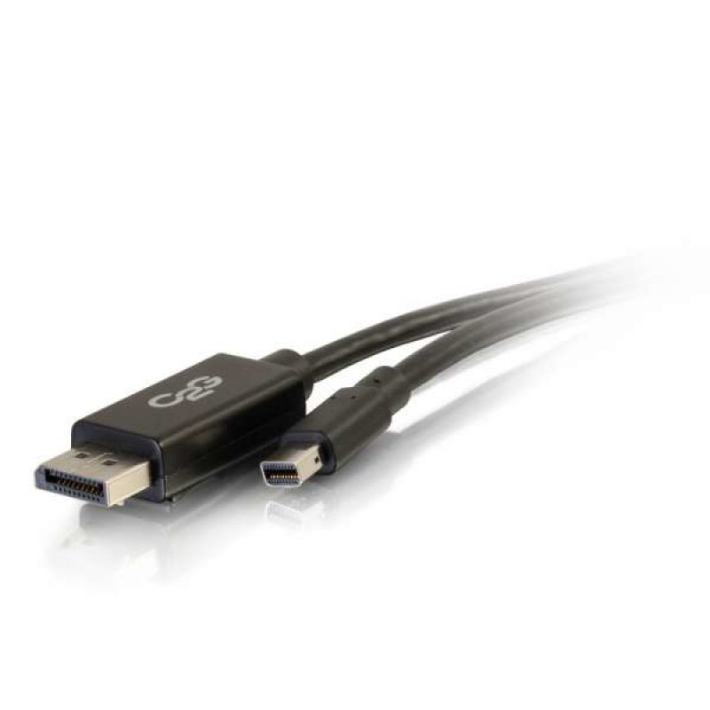 Cbl/2m Mini DisplayPort to DP Black