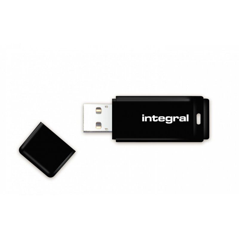 Integral 64GB USB2.0 DRIVE BLACK USB flash drive USB Type-A 2.0