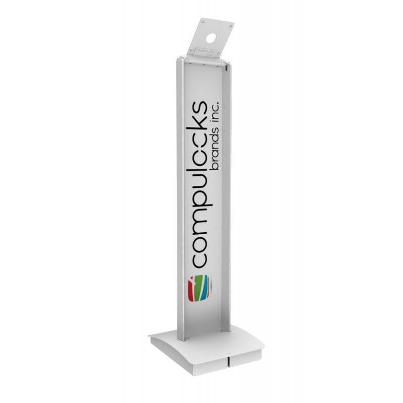 Compulocks Brandable VESA Mount Security Floor Stand - Tiltable display Floor Stand
