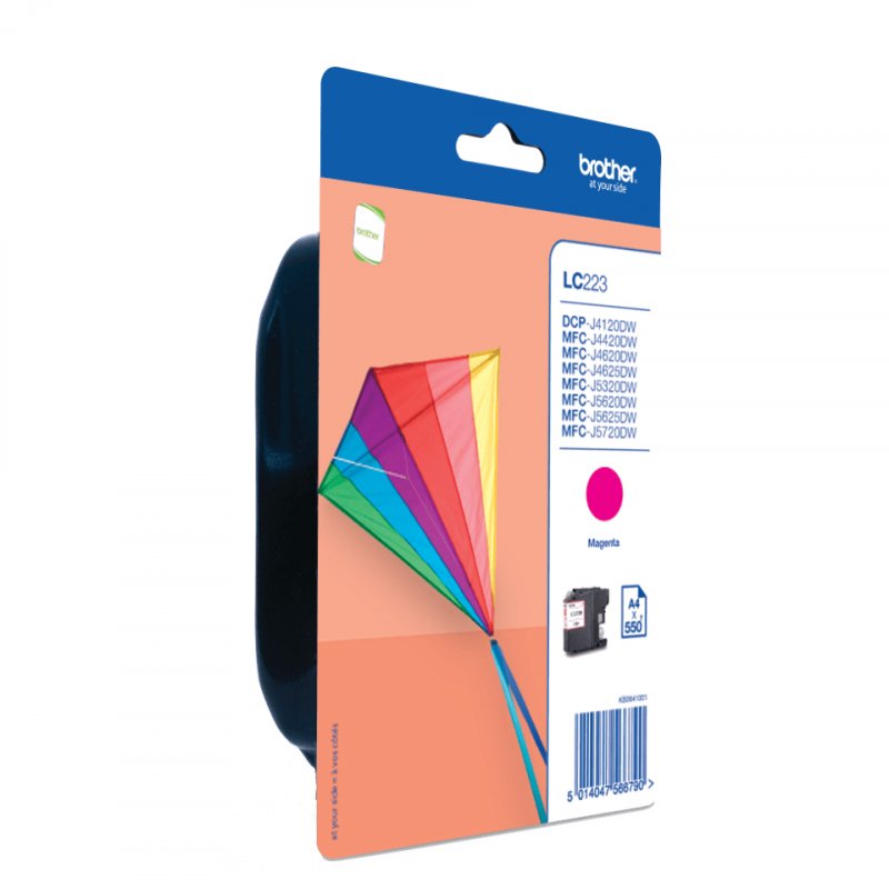 Brother LC223MBP ink cartridge 1 pc(s) Original Magenta