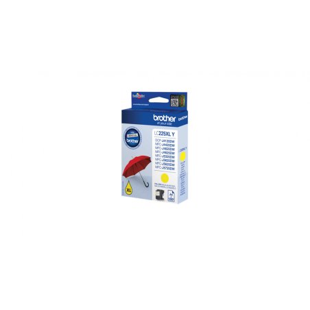 Brother LC-225XLYBP ink cartridge 1 pc(s) Original Yellow