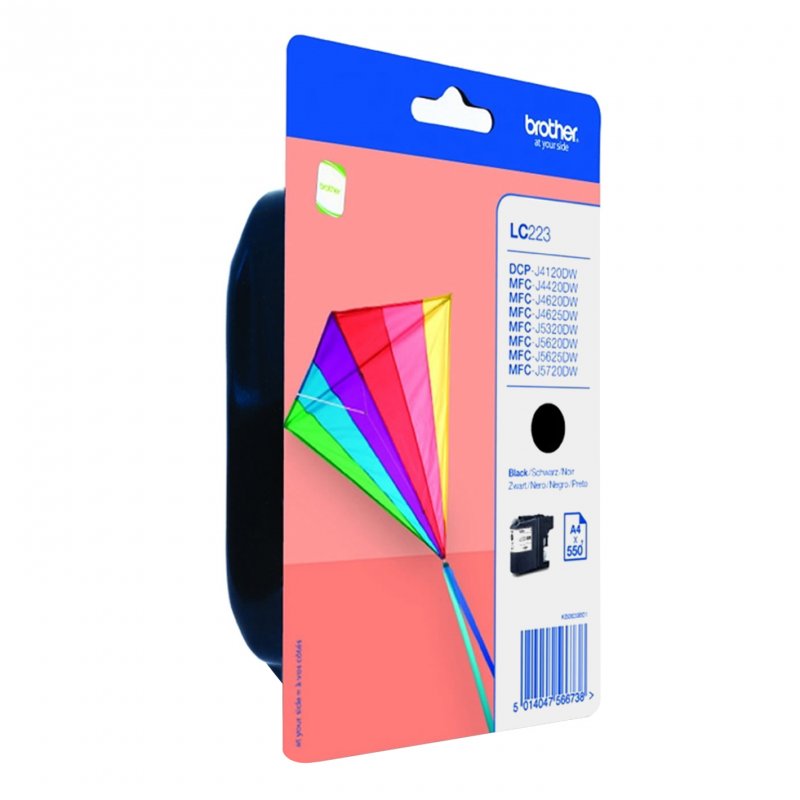 LC-223BKBP CARTOUCHE NOIR BLIST F/ MFCJ4420DW/5320DW/4620DW/5620DW