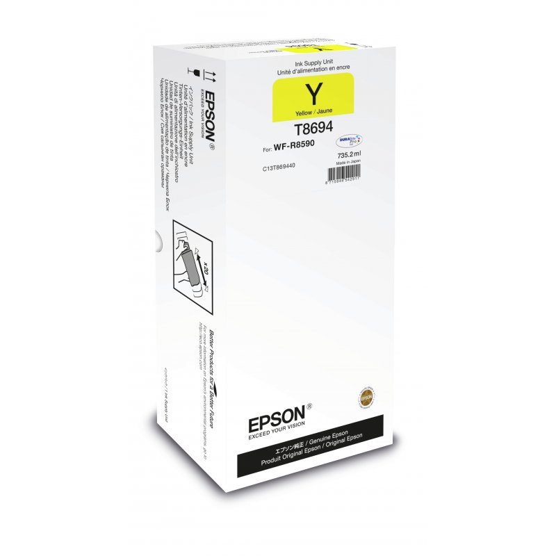 Epson Unité d'alimentation en encre Jaune XXL