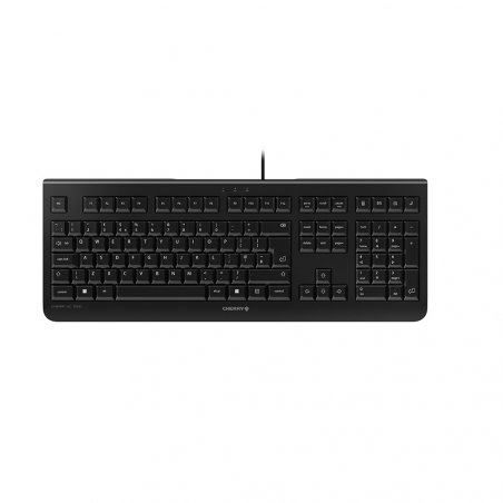 Keyboard KC1000 USB Black Qwerty UK