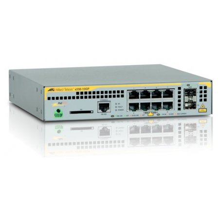 Allied Telesis AT-x230-10GP-50 Managed L2+ Gigabit Ethernet (10/100/1000) Power over Ethernet (PoE) Grey