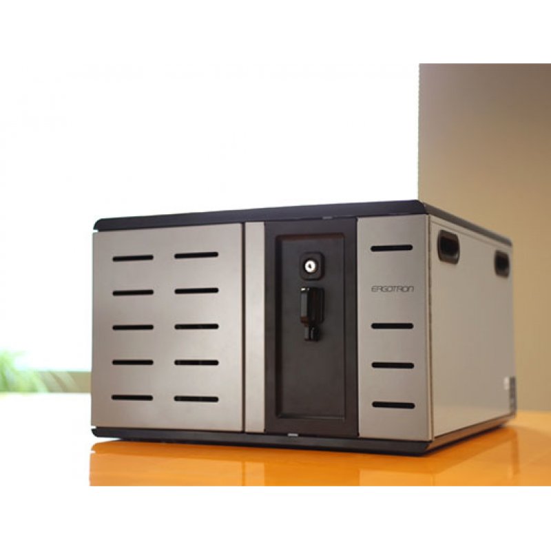 Ergotron ZIP12 Portable device management cabinet Black, Grey