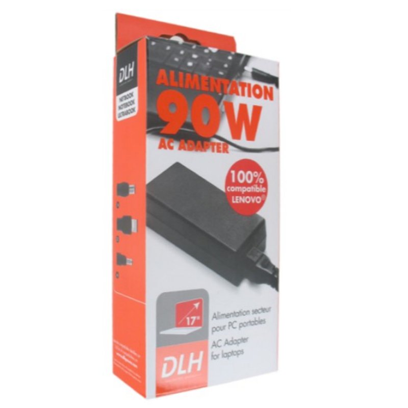 DLH DY-AI1932 power adapter/inverter Indoor 90 W Black