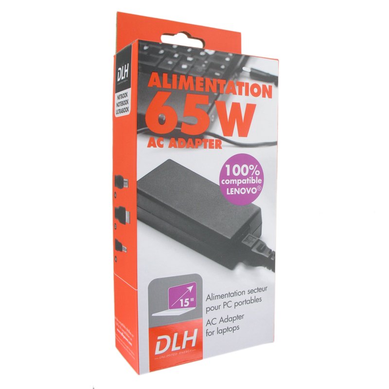 Ac Power Adapter 65W For Lenovo