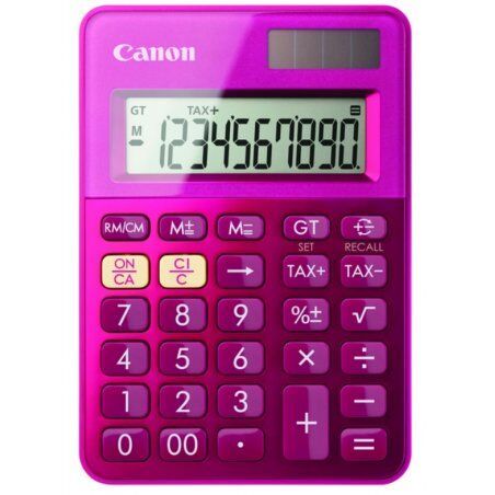 Canon LS-100K calculator Desktop Basic Pink