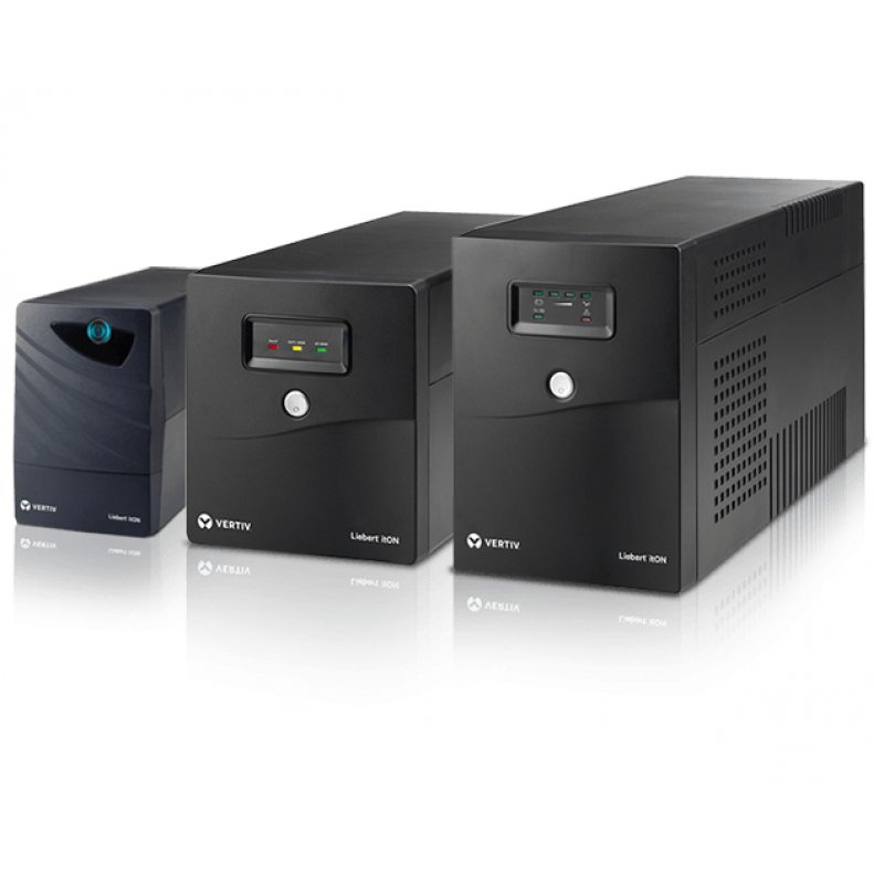 Vertiv Liebert ItON 800VA uninterruptible power supply (UPS) Line-Interactive 0.8 kVA 480 W 2 AC outlet(s)