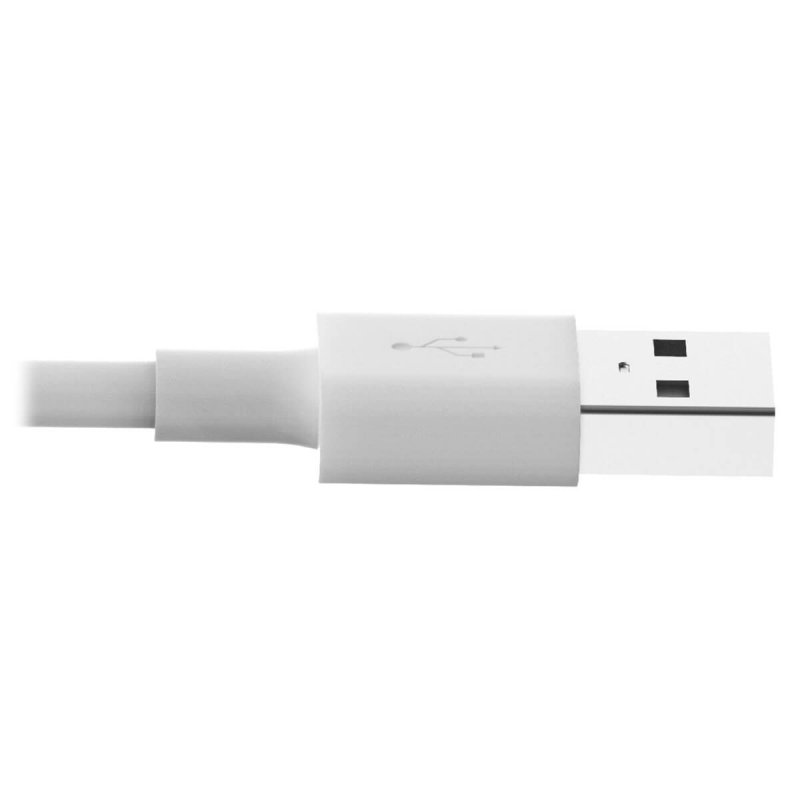 Tripp Lite M100-003-WH USB-A to Lightning Sync/Charge Cable (M/M) - MFi Certified, White, 3 ft. (0.9 m)