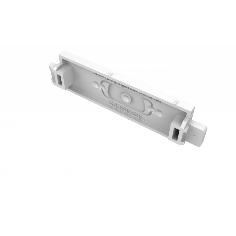 Vision TC3 BLANK Plaque de commutation et obturateur Blanc