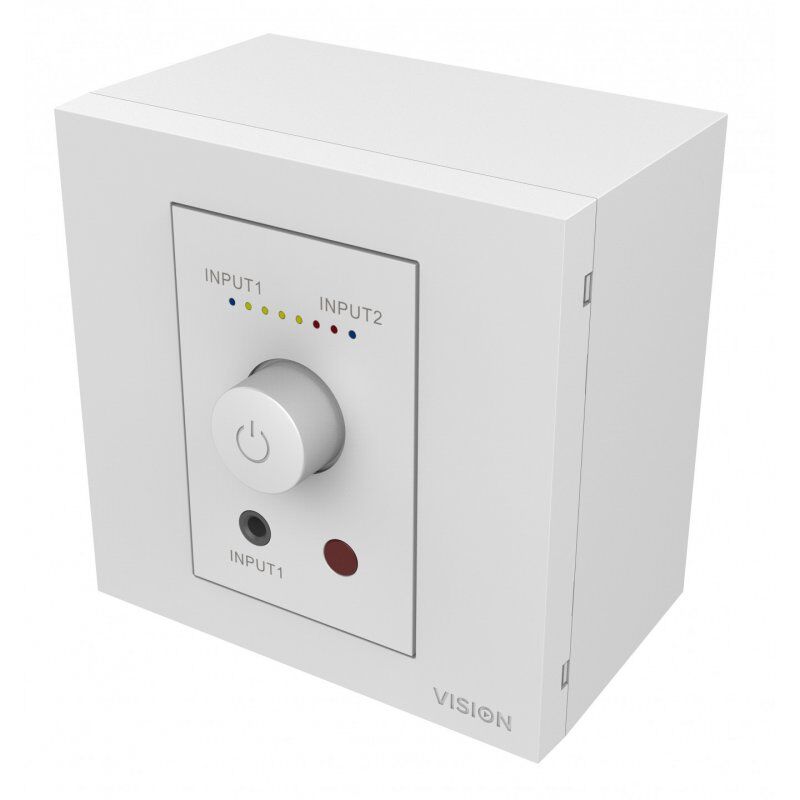 Vision TC3-AMP amplificateur audio 2.0 canaux Maison Blanc