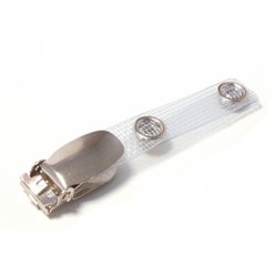 Evolis IDS 16 R Porte-badge avec clip Gris 100 pièce(s)