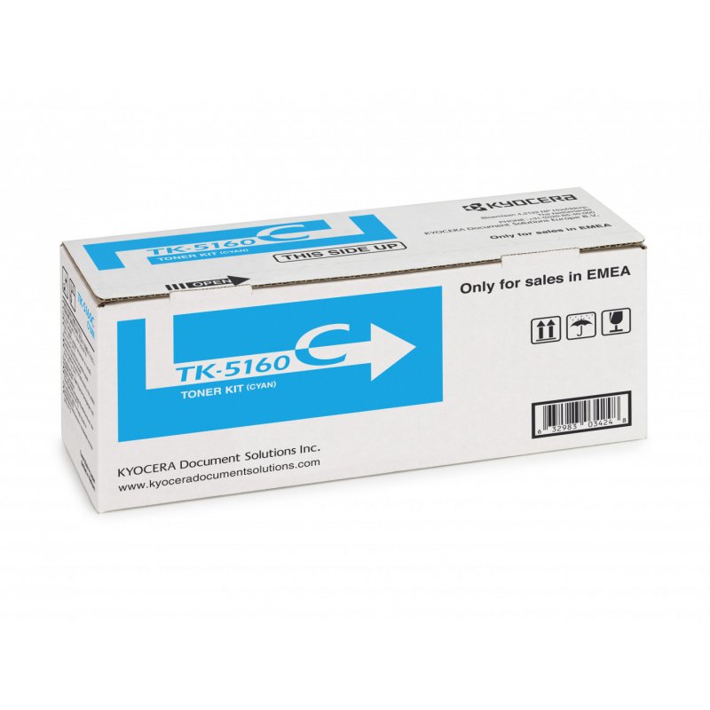 KYOCERA TK-5160C Cartouche de toner 1 pièce(s) Original Cyan