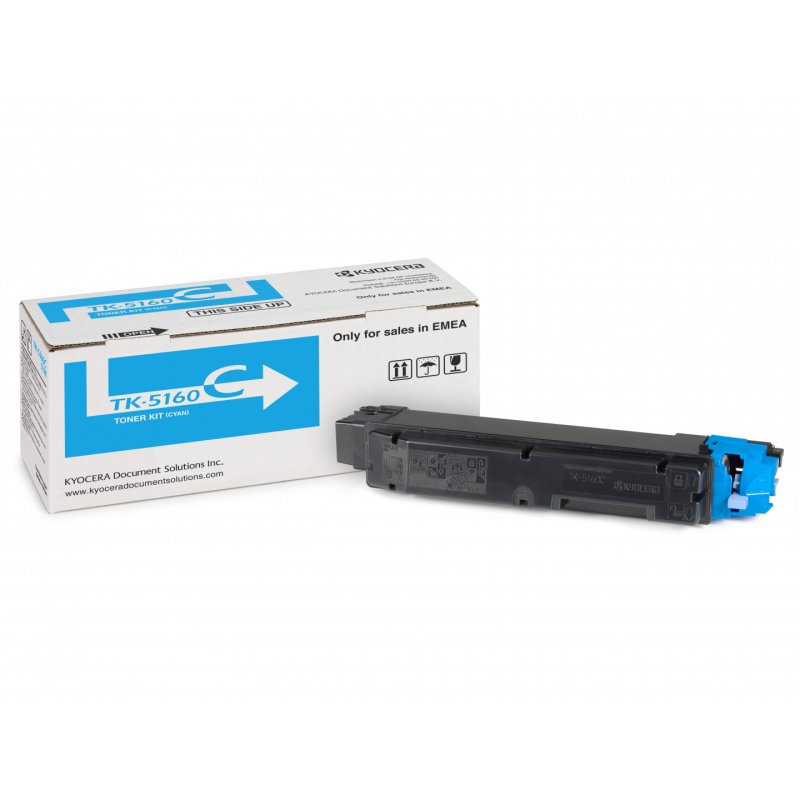 KYOCERA TK-5160C Cartouche de toner 1 pièce(s) Original Cyan