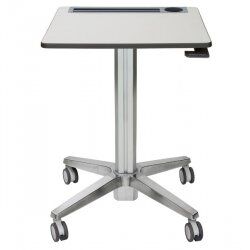 ADJUSTABLE STANDING DESK CLEAR ANODIZED
