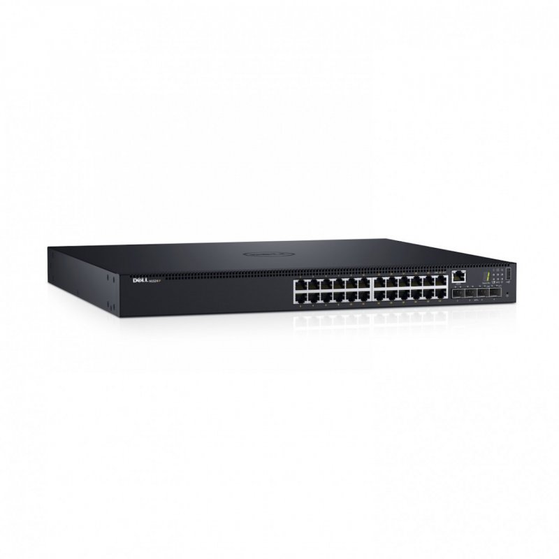 Dell Networking N1524P - Switch - 24 Anschlüsse - verwaltet - an Rack montierbar