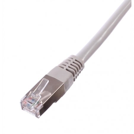 Uniformatic 2m Cat6a networking cable Grey S/FTP (S-STP)