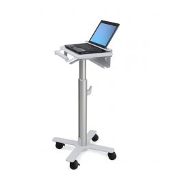 Ergotron StyleView Laptop Cart, SV10 Aluminium, White Notebook Multimedia cart