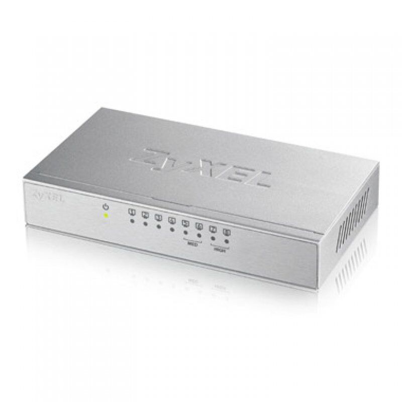 Zyxel GS-108B V3 Non-géré L2+ Gigabit Ethernet (10/100/1000) Argent