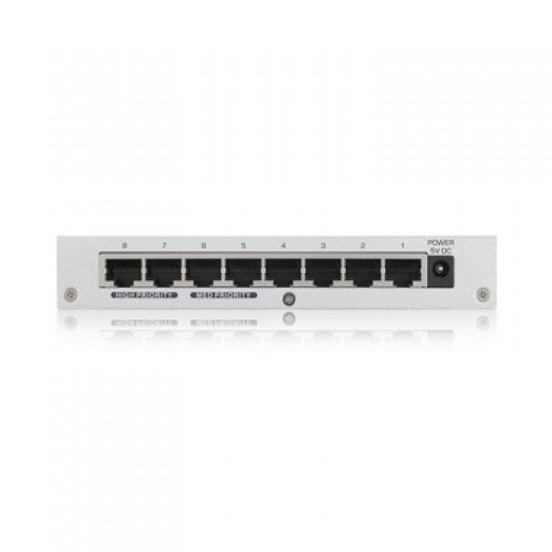 Zyxel GS-108B V3 Non-géré L2+ Gigabit Ethernet (10/100/1000) Argent