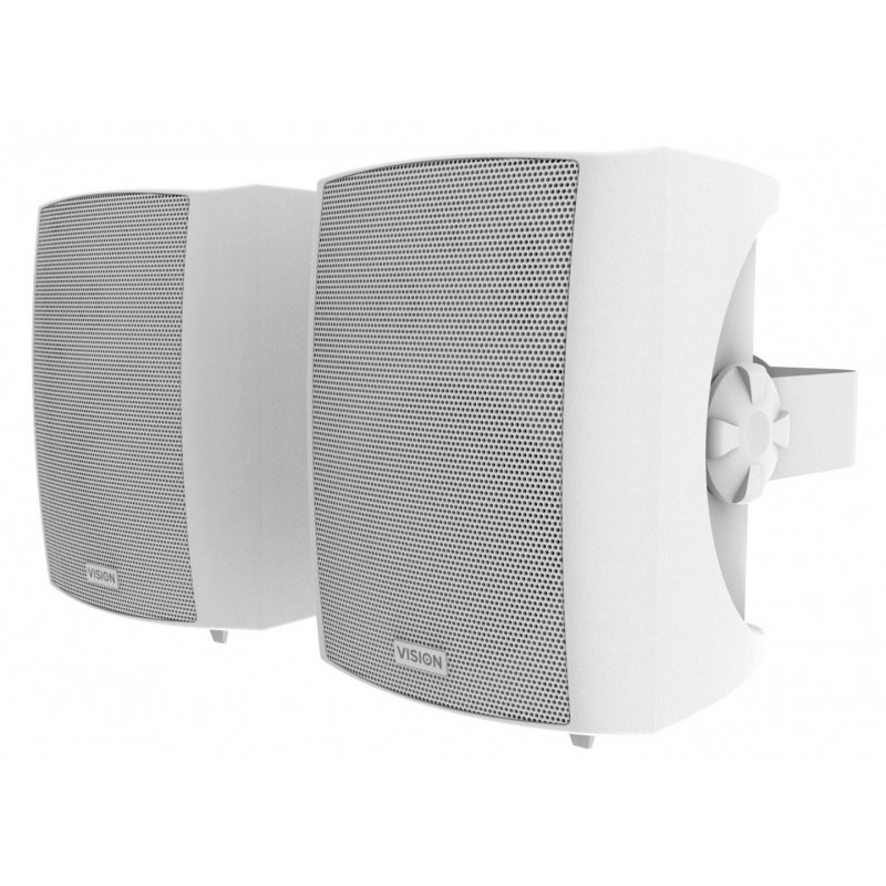 Vision SP-1800 haut-parleur 3-voies Blanc Avec fil 50 W