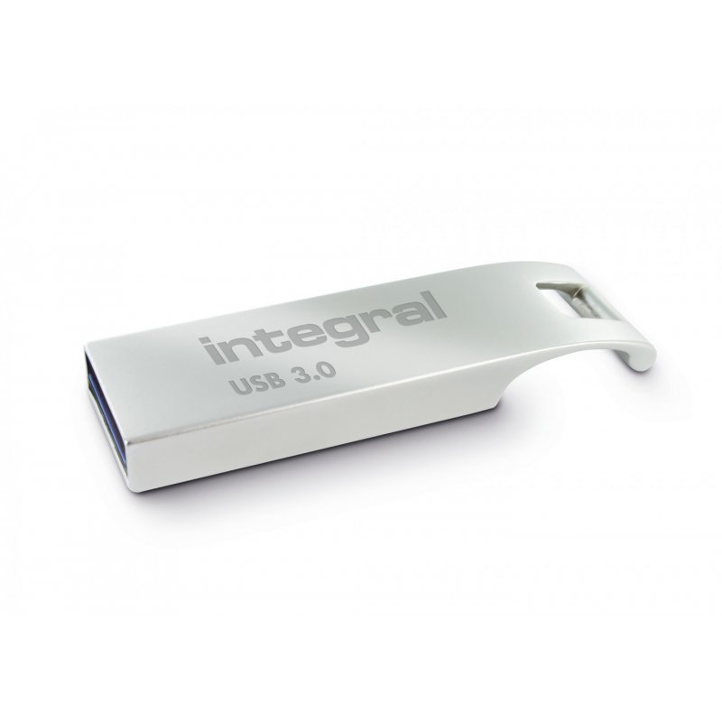 Integral 64GB USB3.0 DRIVE ARC METAL UP TO R-200 W-30 MBS USB flash drive USB Type-A 3.2 Gen 1 (3.1 Gen 1) Silver