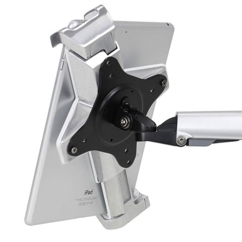 LOCKABLE TABLET MOUNT 7-13INCH POLISHED