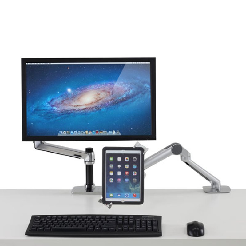 LOCKABLE TABLET MOUNT 7-13INCH POLISHED