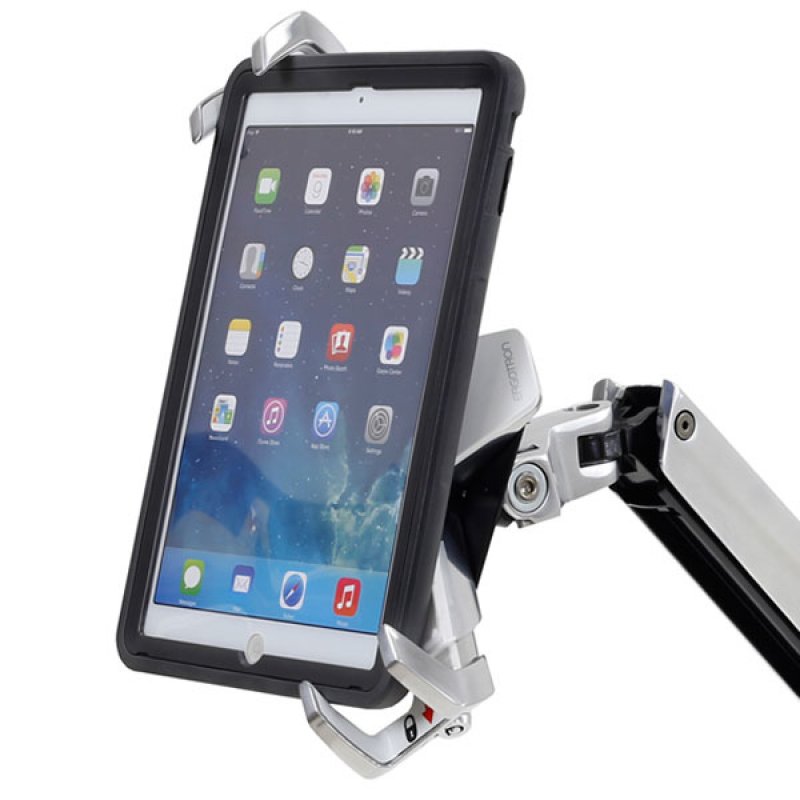 LOCKABLE TABLET MOUNT 7-13INCH POLISHED