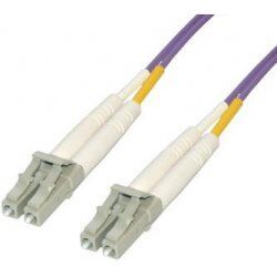 LC/LC Multi duplex 50/215 OM3 fiber 1m