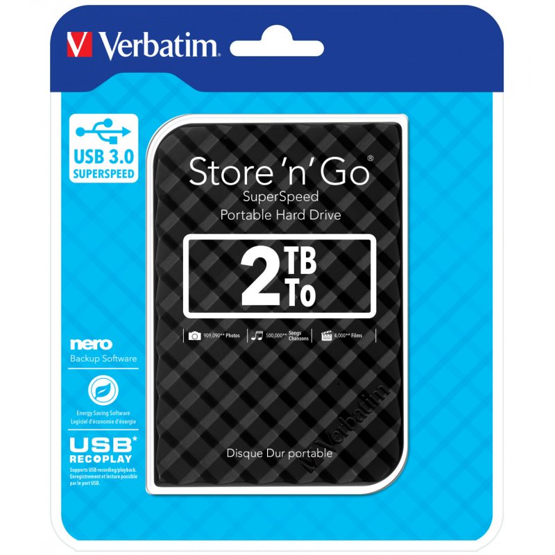 Store n Go 2.5" 6.35cm 2 2TB 3.0 BLACK