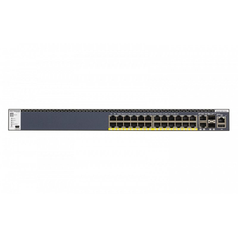 M4300-28-PORT GB POE+SWITCH APS550W STACKABLE MANAGED