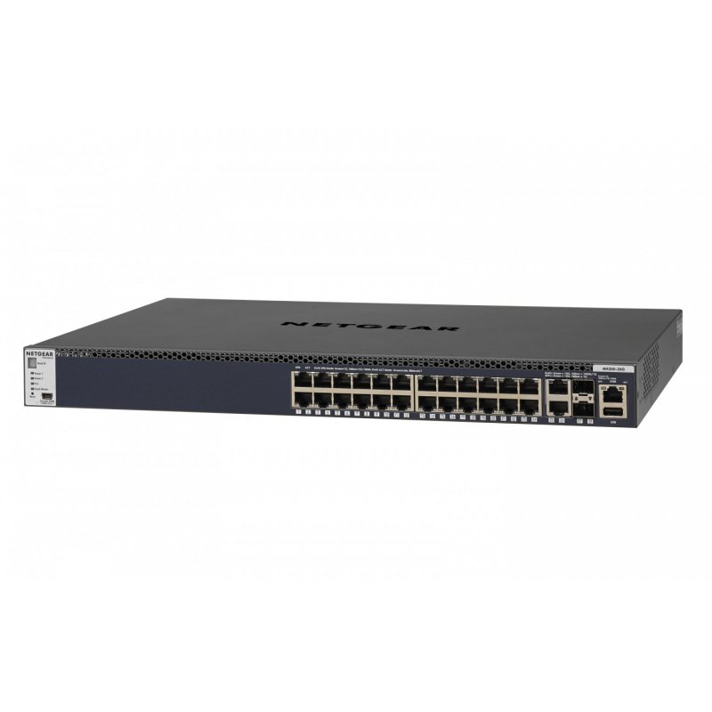 NETGEAR M4300-28G Géré L3 Gigabit Ethernet (10/100/1000) 1U Noir