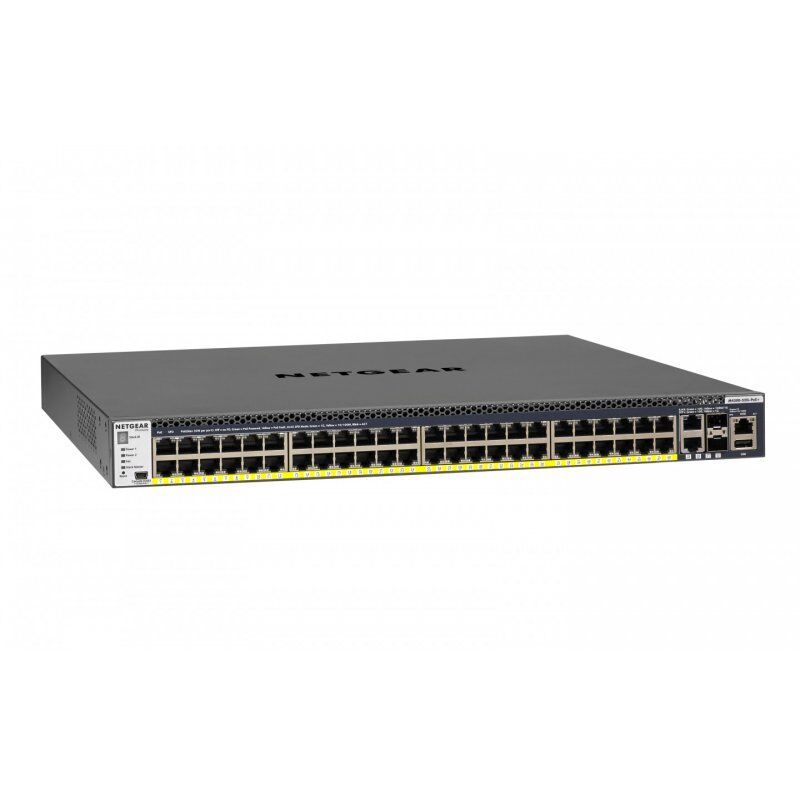 NETGEAR M4300-52G-PoE+ 1000W PSU Géré L2/L3/L4 Gigabit Ethernet (10/100/1000) Connexion Ethernet, supportant l'aliment