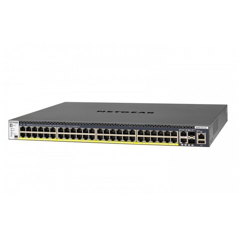 NETGEAR M4300-52G-PoE+ 1000W PSU Géré L2/L3/L4 Gigabit Ethernet (10/100/1000) Connexion Ethernet, supportant l'aliment