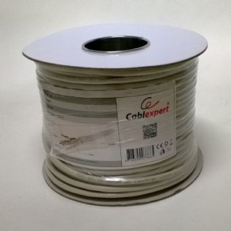 Gembird CAT6 FTP 100m câble de réseau Gris F/UTP (FTP)