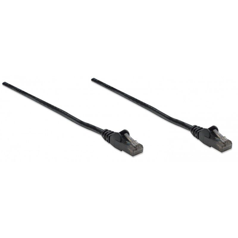 Câble/Cordon réseau Intellinet RJ45 Catégorie 6 UTP (U/UTP) Droit 10m (Noir)