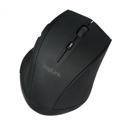 Souris sans fil Bluetooth LogiLink compatible ID0032A Slim (Noir)