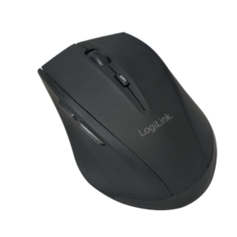 Souris sans fil Bluetooth LogiLink compatible ID0032A Slim (Noir)