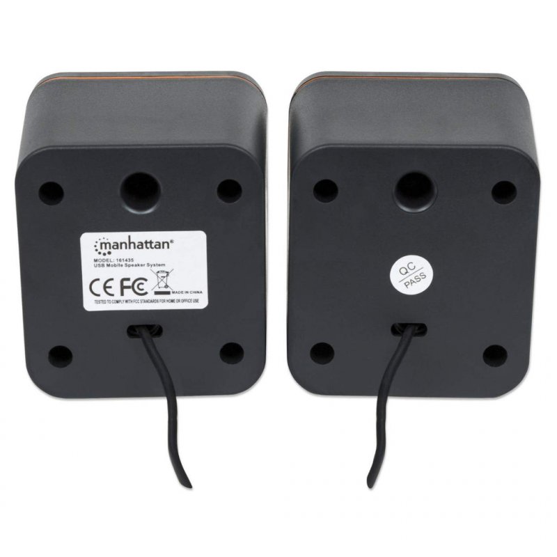 Manhattan 161435 enceinte portable Noir 6 W