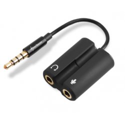Sharkoon PMP35 câble audio 0,12 m 3,5mm Noir