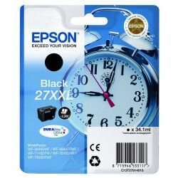 Epson Alarm clock 27XXL DURABrite Ultra ink cartridge 1 pc(s) Original Black