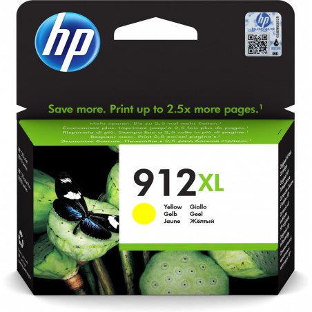 HP 912XL - Hohe Ergiebigkeit - Gelb - Original - Tintenpatrone