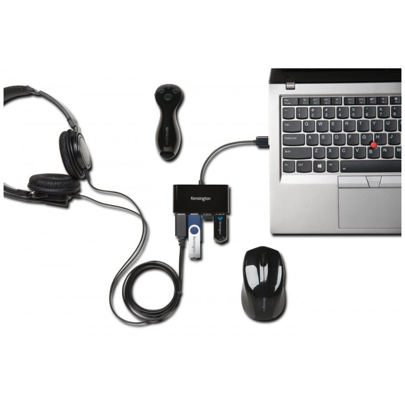 Kensington USB 2.0 4-Port Hub